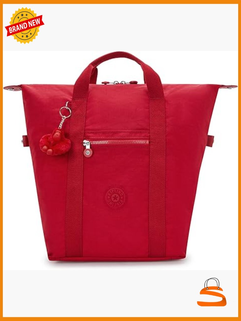 Nylon Fashion Backpack With Laptop Compartment Lightweight Travel Bag